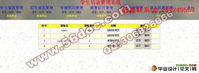 ѧ����Ϣ����ϵͳ�����(SQL2000)(��¼��)